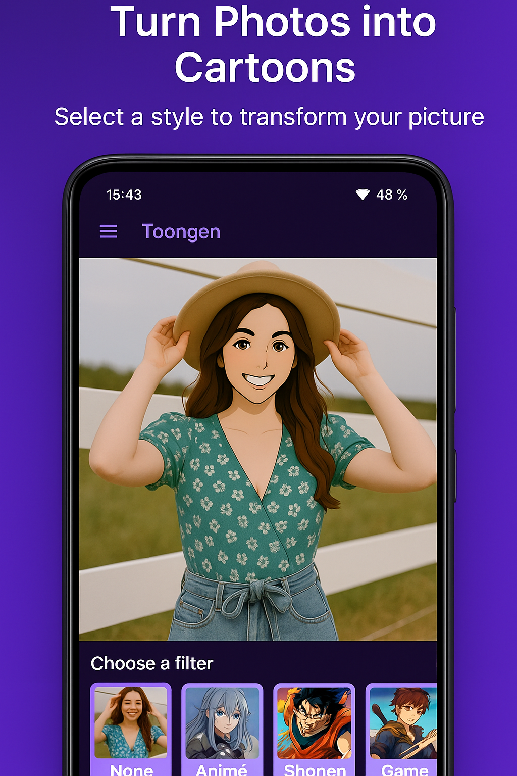 ToonGen App Screenshot