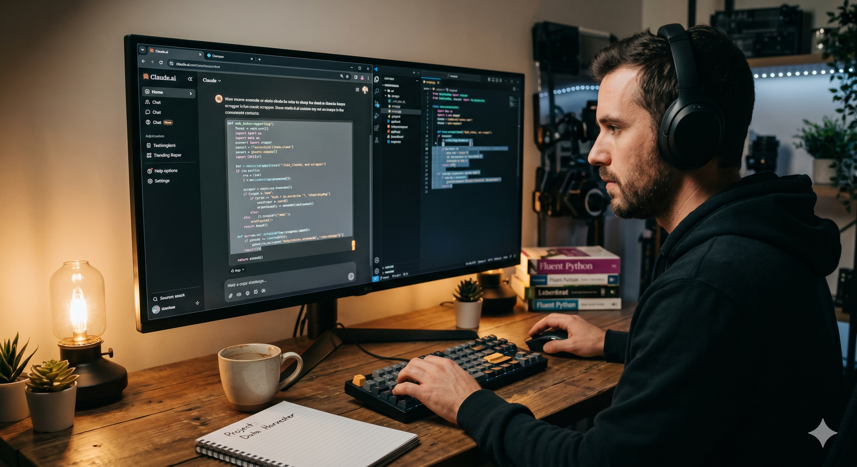 Developer copy-pasting from ChatGPT